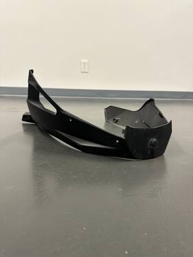 55028-0889 Kawasaki Used 2024-25 Oem Ninja 500 Right Lower Bottom Fairing Cowl
