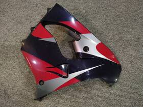 55028-1392 Kawasaki 2000-2001 Zx-9r E1/e2 Left Middle Side Red Oem Cowl Fairing #55028-1392