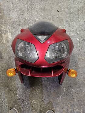 55028-1425 Kawasaki 2002-2005 Zx12r Zx1200 Ninja Oem Front Upper Headlight Fairing Cowling