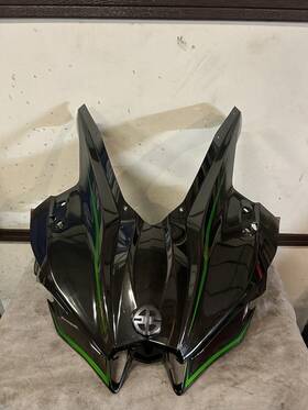 55056-5279-51c Kawasaki Ninja H2 2015 - 2023 Top Cowling Genuine Oem Lot97 97k5927