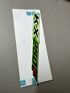 56054-0318 Kawasaki New Oem Kx250f Side Cover #56054-0318