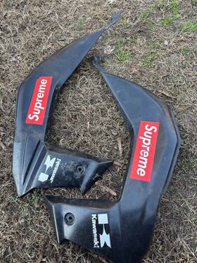 56067-1927 Kawasaki 2008-2014 Kfx450r Side Cover Fender Fairings Panel Set