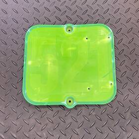 58029-5021-6w Kawasaki 1989 Oem Kx80 Kx 80 Front Plastic Number Plate Cover