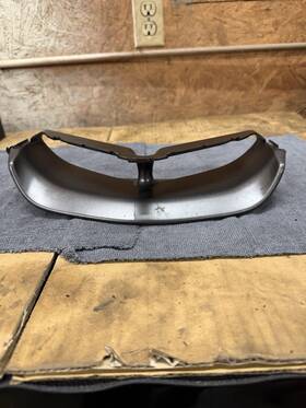 67-787 Kawasaki 05 08 Ninja Zzr600 Front Ram Air Intake Duct Rubber Grille Tube Oem