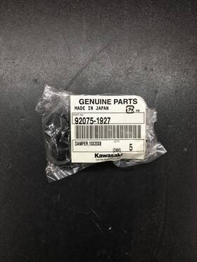 92075-1927 Kawasaki New 2pk Oem Rubber Damper Bumper Insulator 10x20x8