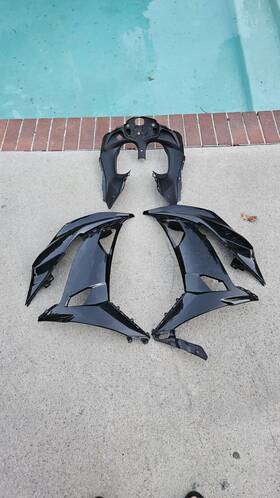 Kzk496100cf Kawasaki 2017-2019 Ninja 650 Side Fairings