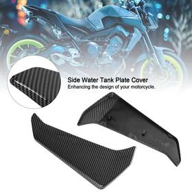 M549-a169-cbn Kingdarn Carbon Side Water Tank Plate Cover Fairing For Yamaha Mt-09 Fz09 2017-2021 F1