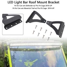 M555-a028 Kingdarn Led Light Bar Roof Mount Bracket Fit Can-am Defender Pro-fit Cage 50 Inch /52 16 25