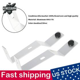 Rh-200-sil Kingdarn Billet Rear Fender Brace Brackets Stays For Yamaha Banshee 350 Yfz350 1987 06