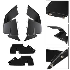 Win-100-mblk Kingdarn Front Spoiler Wind Winglets Fairing Fit For Bmw S1000rr 2019-2022