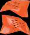 Kt03095-127 Ufo Plastics Radiator Covers Orange