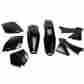 Ktkit500-001 Ufo Plastics Complete Kit Black For Ktm 380 Sx 2000