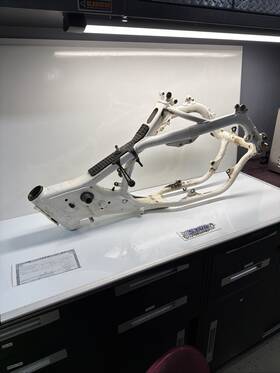 Ktm 2400300100028 2019 Husqvarna Te150 Oem Frame Body With Papers