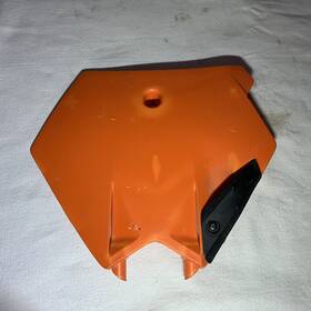 Ktm 4700800700004 03-08 85 Orange Front Plate Number Cover Fairing Cowl