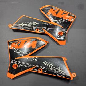 59008090000 Ktm 03-07 450 Smr Radiator Shrouds Plastic Fairing Oem 125 250 300 400 560