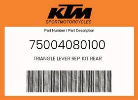 75004080100 Ktm Genuine Triangle Lever Rep. Kit Rear -