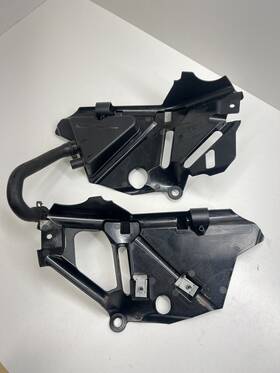 76503083200 Ktm 2018 690 Enduro R Left Right Front Frame Cover Plastic Vent Oem