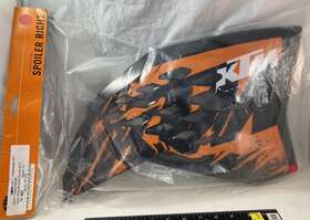 7730805100030a Ktm Right Side Spoiler Shroud 125-505sx 2007 Nos New