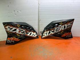 7730805400030a Ktm Radiator Shroud Set With 6 Days Graphics 125-530 2008-2011