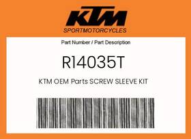 R14035t Ktm Genuine Screw Sleeve Kit -