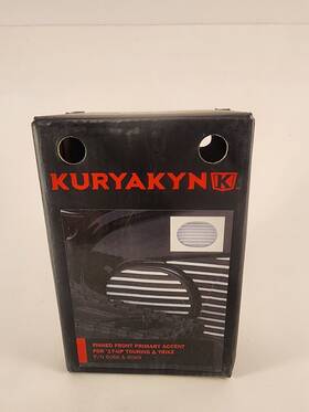6068 Kuryakyn Finned Front Primary Accent For 2017 And Up Touring Trike P/n
