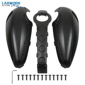 La1791282cm Labworkauto Black Tank Oil Fuel Gas Cover Fairing Fit 2017-2022 For Honda Cmx 300 500