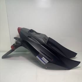 83500-aaa-0000 Lance Cabo 200i Rear Body Panel Shell. Oem Matte Black - Emblems Tail Light Etc