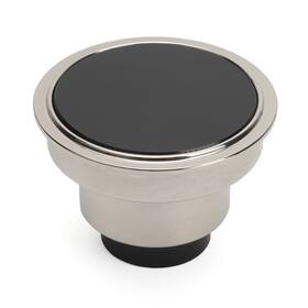 12001-0019b-df2 Lenkdou Pop-up Tank Gas Cap Flush Mount Fit For Harley Chopper Bobber Cafe Racer Customs