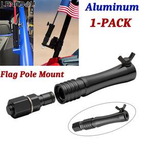 Mp21-im001-0005b Lenkdou Quick Release Flag Pole Holder Mount For 1/4 Inch Atv Utv Motorcycle Dirt Bike Whip