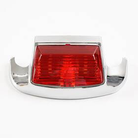 Lgparts 644632653779 Front Mudguard Trim Fender Tip Led Light For Harley Electra Glide Touring 96-13