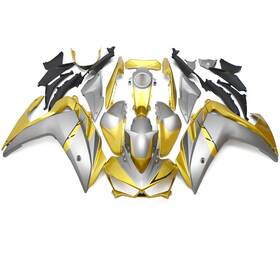 R25r32015-30 Lgparts Fairings Kit For Yamaha Yzf R25 R3 2014 - 2018 15 16 Abs Bodywork Silver Yellow