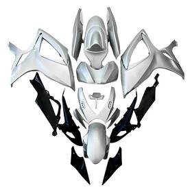 Fqk6-71 Liomauto #auto1 Bodywork Fairings For Suzuki Gsxr600 Gsxr750 K6 2006 2007 Abs Fairing Kit Silver