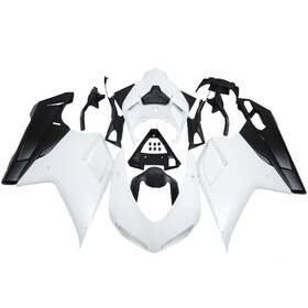 1098-2007-25 Lionauto #auto Bodywork Fairings For Ducati 1098 848 1198 2007-2012 Abs Fairing Kit White Black
