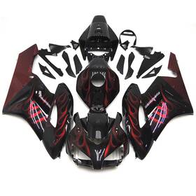 Fwcbr1000rr04-74 Lionauto 934872753705 Black Red Fairings Kit For Honda 2004 2005 Cbr1000rr 04 05 Injection Bodywork