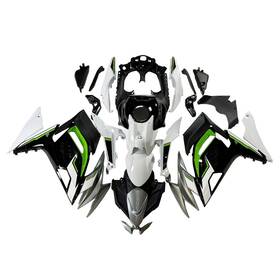 Fwer-6f Lionauto 21-16 #auto Full Bodywork Fairings Kit For Kawasaki Ex650 Ninja 650 2020-22 2023 White Green