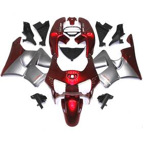 Cbr900rr-98-b67 Lionparts #lion Bodywork Set Fairing Kit For Cbr900rr Cbr919rr 1998 1999 Abs Fairings Red Silver