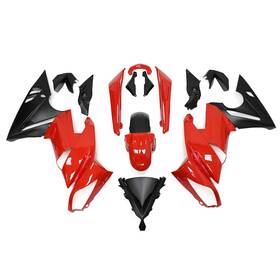 650r Lionparts Er-6f 09-09 #lion Bodywork Fairing Kit For Kawasaki Er6f Ninja 2009-2011 Fairings Red Black 650r Lionparts Er-6f 09-09 #lion Bodywork Fairing Kit For Kawasaki Er6f Ninja 2009-2011 Fairings Red Black