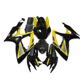 Fqk6-16 Lionparts #lion Fairing Kit Full Bodywork For Suzuki Gsxr600 Gsxr750 K6 2006 2007 Yellow Black