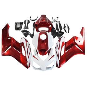 Fwcbr1000rr04-71 Lionparts #lion Bodywork Fairing Kit For Honda Cbr1000rr 2004 2005 Abs Fairings Candy Red White