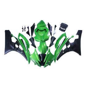 Fwzx9r-2000-22 Lionparts #lion Full Bodywork Fairing Kit For Yamaha Yzf600 R6 2006 2007 Abs Cowl Fairings Green
