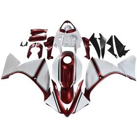 R12012-17 Lionparts #lion Bodywork Fairing Kit For Yamaha Yzf1000 R1 2012 2013 2014 Abs Fairings White Red