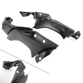 Lookppppt 665897255607 2pcs Matte Black Side Frame Mid Cover Panel Fairing For Yamaha Yzf R1 2004-2006