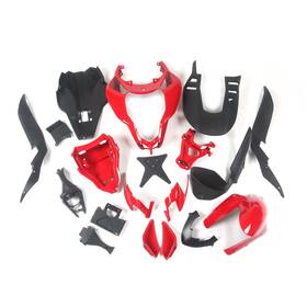848-s2009-01 Lrdabit #lrd 79 Red Bodywork Fairing Kit For Ducati Streetfighter 1098 848 2009-14 2015 Fairings
