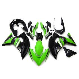 Lrdabit Er-6f 2017-2 #lrd Bodywork Fairings For Kawasaki Ex650 Ninja 650 2017-2019 Fairing Kit Green Black