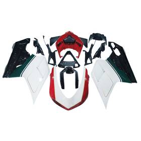 Fw1098-2007-51 Lrdabit #lrd 79 Fairing Kit Bodywork For Ducati 1098 848 1198 2007-2012 Fairings White Green Red