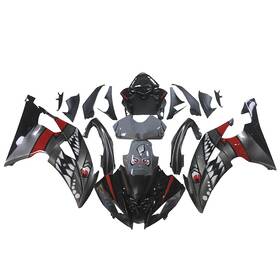 Fwr62008-135 Lrdrstore #uslr250103 Shark Grey Black Red Fairings Fit For Yamaha Yzf R6 2008 2016 Injection Bodywork