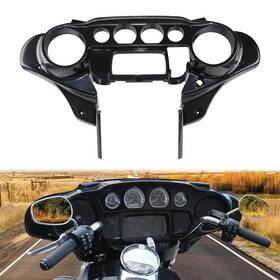 1.ybz.0024-1 Luxemoto Front Inner Fairing Speedometer Cover For Harley Street Glide Touring 2014-2023