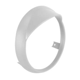 M513-b104-whi Madhornets Front Headlight Guard Cover Grille White Fit For Vespa Primavera 125 150 14-21