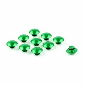 M525-a006-green Madhornets 10mm Hex Screw Bolt Green Nut Socket Cap Motorcycle Cover Universal M10 Head
