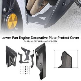 M549-a474-cbn Madhornets Lower Pan Engine Decorative Plate Protect Cover For Cb750 Hornet 23-24 Carbon Us